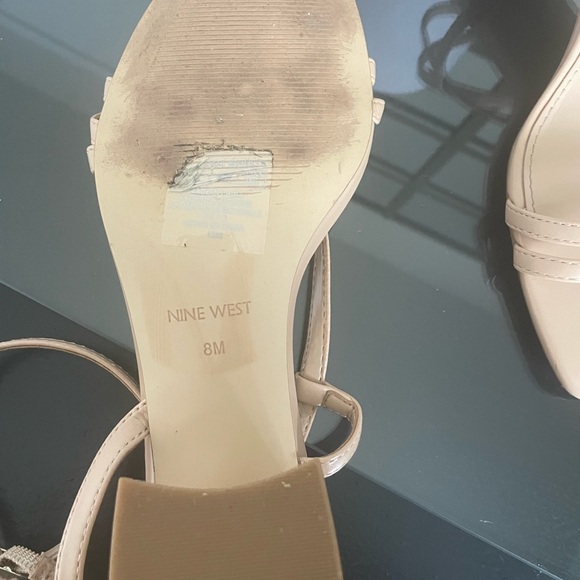 Georga Nine West Strappy Block Heel Sandal - Picture 4 of 5